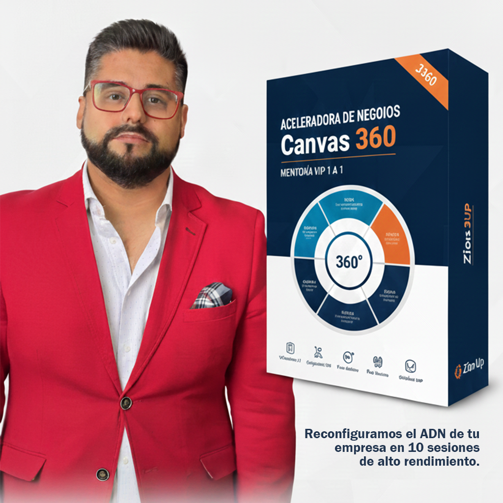 Aceleradora de Negocios Canvas 360: Mentoría 1 a 1