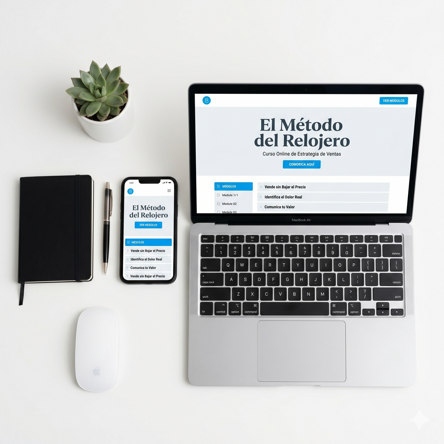 Vende sin bajar el precio. El Método del Relojero.